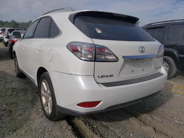 Photo 3 from auction – 2010 LEXUS RX 350 with VIN 2T2ZK1BA2AC005152