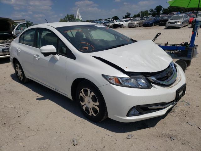 HONDA CIVIC HYBR 2015 with VIN 19XFB4F2XFE000334 - Photo from auction