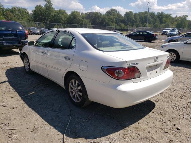 Photo 3 from auction – 2003 LEXUS ES 300 with VIN JTHBF30G436001478