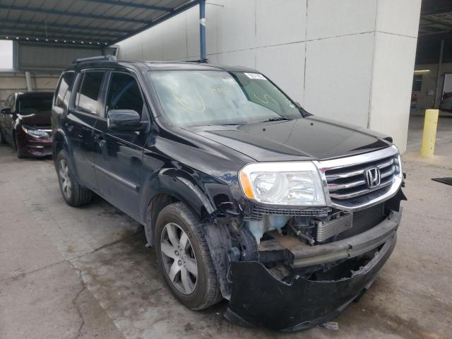 HONDA PILOT TOUR 2014 with VIN 5FNYF4H99EB037777 - Photo from auction