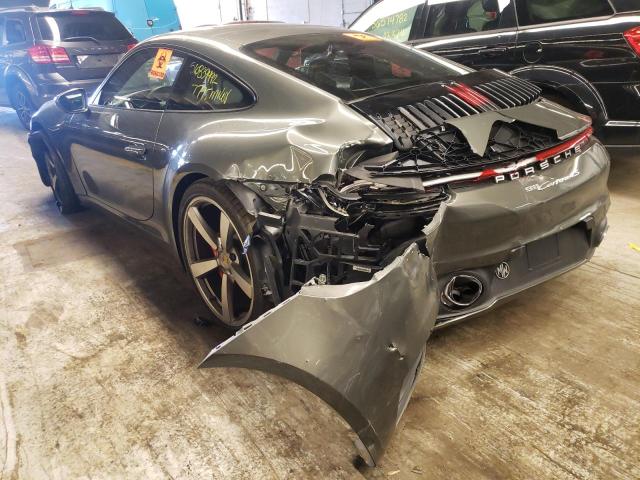 Photo 3 from auction – 2020 PORSCHE 911 CARRER with VIN WP0AB2A94LS225263