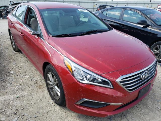 HYUNDAI SONATA SE 2017 with VIN 5NPE24AF6HH506635 - Photo from auction