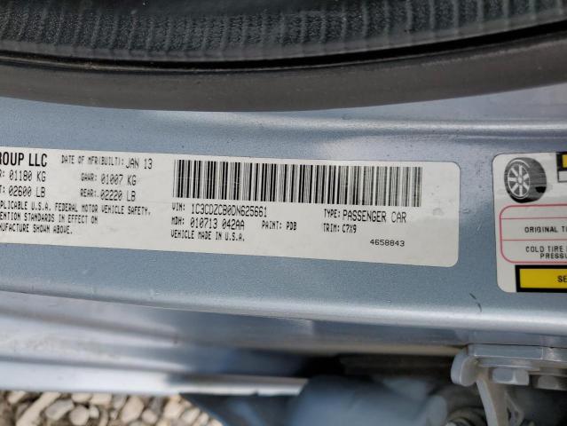 Foto 10 de la subasta – 2013 DODGE AVENGER SX con VIN 1C3CDZCB0DN625661