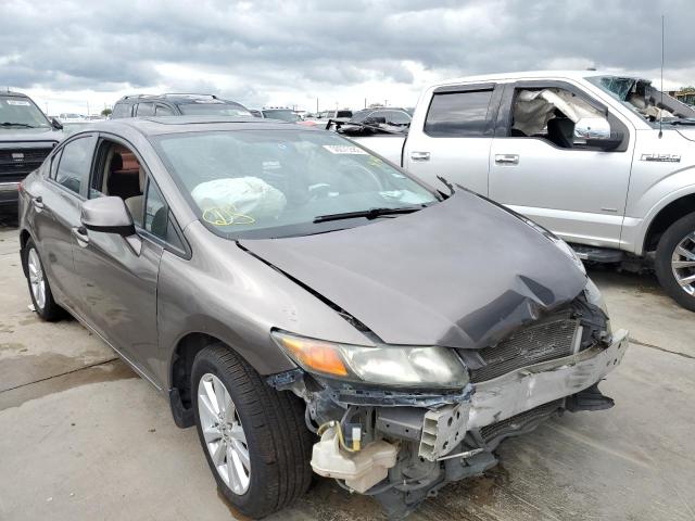HONDA CIVIC EX 2012 with VIN 19XFB2F85CE383605 - Photo from auction