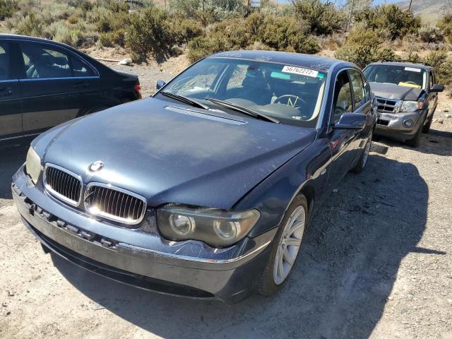 Photo 2 from auction – 2003 BMW 745 LI with VIN WBAGN63443DR08222