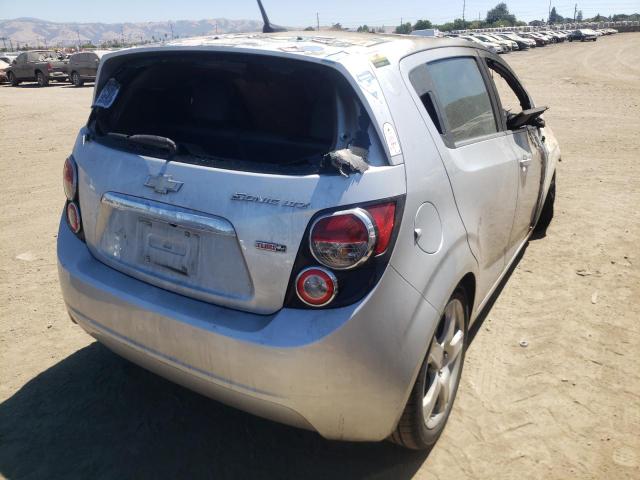 Photo 4 from auction – 2014 CHEVROLET SONIC LTZ with VIN 1G1JE6SB9E4130553