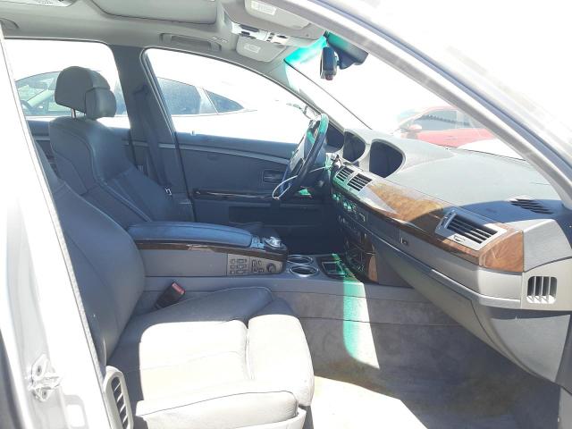 Photo 5 from auction – 2003 BMW 745 LI with VIN WBAGN63433DR18644