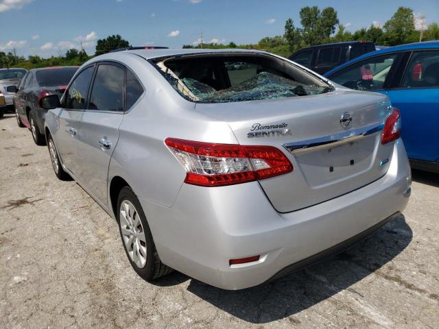 Photo 3 from auction – 2013 NISSAN SENTRA S with VIN 3N1AB7AP8DL734142