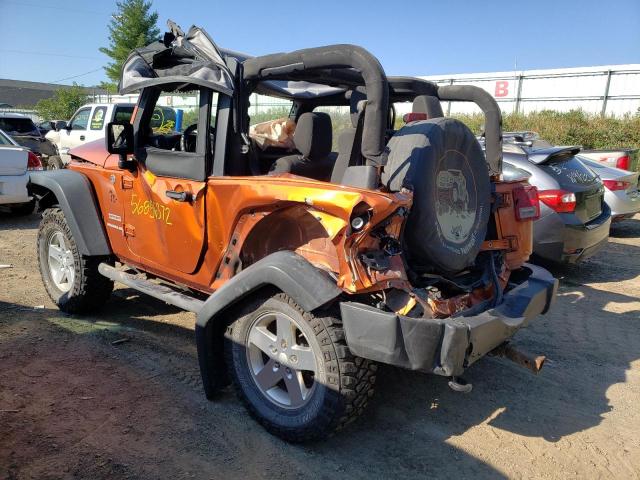 Photo 3 from auction – 2011 JEEP WRANGLER S with VIN 1J4AA2D10BL607107
