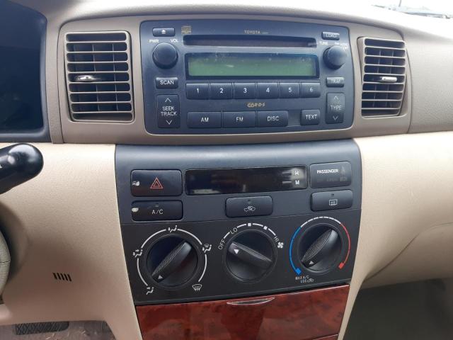 Photo 9 from auction – 2006 TOYOTA COROLLA CE with VIN 2T1BR32E56C649526