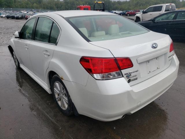 Photo 3 from auction – 2011 SUBARU LEGACY 2.5 with VIN 4S3BMBC64B3210496