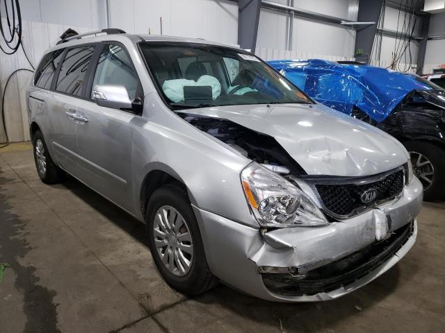 KIA SEDONA LX 2014 with VIN KNDMG4C76E6563653 - Photo from auction