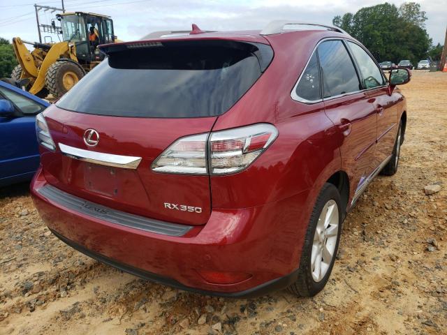 Photo 4 from auction – 2012 LEXUS RX 350 with VIN 2T2ZK1BA9CC081714