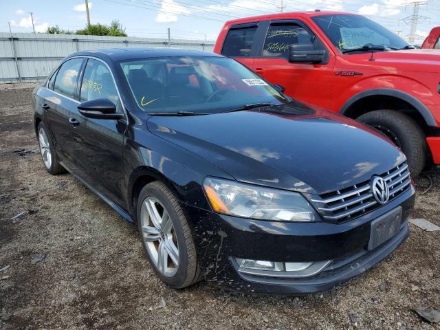 VOLKSWAGEN PASSAT SE 2012 with VIN 1VWBM7A39CC040365 - Photo from auction