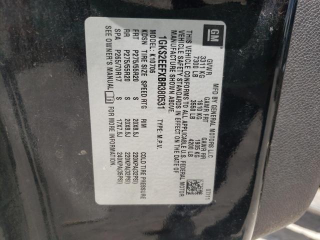 Photo 10 from auction – 2011 GMC YUKON DENA with VIN 1GKS2EEFXBR380531