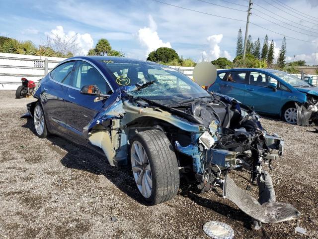 TESLA MODEL 3 2020 with VIN 5YJ3E1EB1LF589032 - Photo from auction