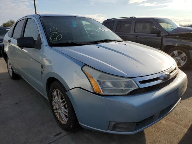 FORD FOCUS SE 2008 with VIN 1FAHP35N58W258520 - Photo from auction