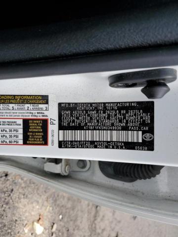 Photo 10 from auction – 2017 TOYOTA CAMRY LE with VIN 4T1BF1FK5HU349936