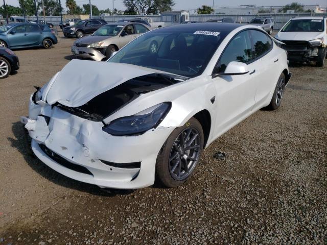 Photo 2 from auction – 2021 TESLA MODEL 3 with VIN 5YJ3E1EA9MF867765