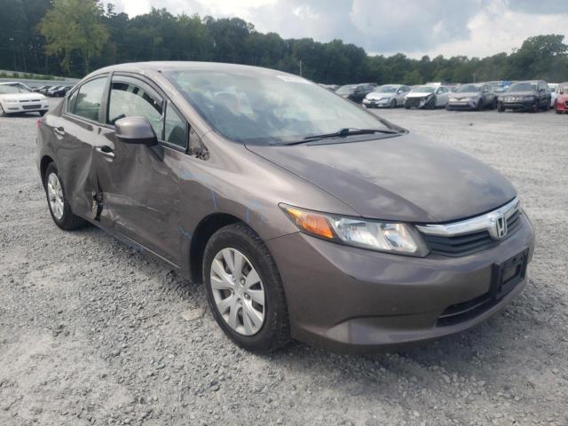 HONDA CIVIC LX 2012 with VIN 2HGFB2F52CH530281 - Photo from auction