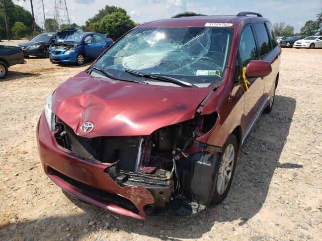 Photo 9 from auction – 2017 TOYOTA SIENNA LE with VIN 5TDJZ3DC7HS167495