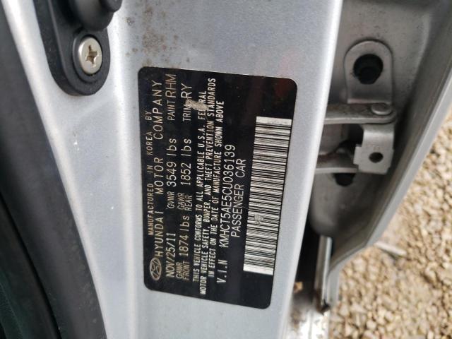 Photo 10 from auction – 2012 HYUNDAI ACCENT GLS with VIN KMHCT5AE5CU036139