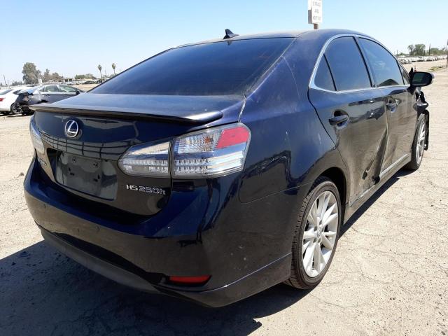 Photo 4 from auction – 2010 LEXUS HS 250H with VIN JTHBB1BA8A2013369