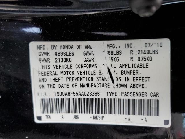 Photo 10 from auction – 2010 ACURA TL with VIN 19UUA8F55AA023366
