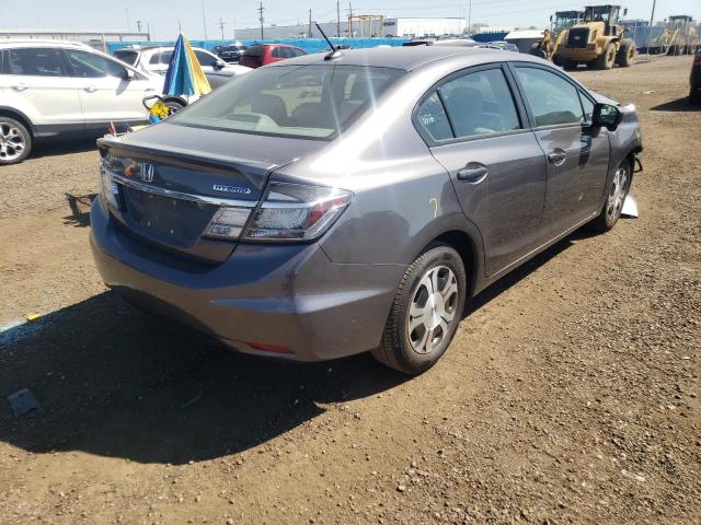 Photo 4 from auction – 2015 HONDA CIVIC HYBR with VIN 19XFB4F38FE000129