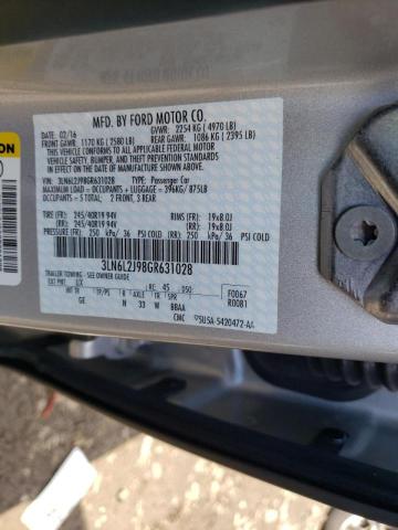 Photo 10 from auction – 2016 LINCOLN MKZ with VIN 3LN6L2J98GR631028