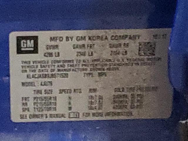 Photo 10 from auction – 2018 BUICK ENCORE PRE with VIN KL4CJASB9JB571520