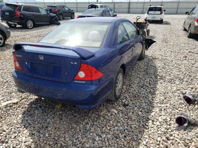 Photo 4 from auction – 2005 HONDA CIVIC LX with VIN 1HGEM22545L062846