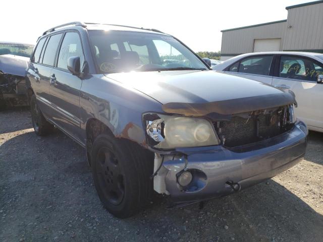 TOYOTA HIGHLANDER 2004 with VIN JTEEP21A540024896 - Photo from auction