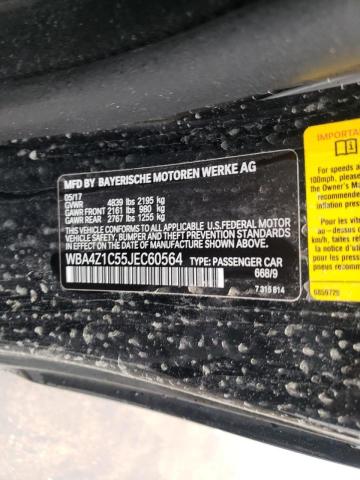 Photo 10 from auction – 2018 BMW 430I with VIN WBA4Z1C55JEC60564