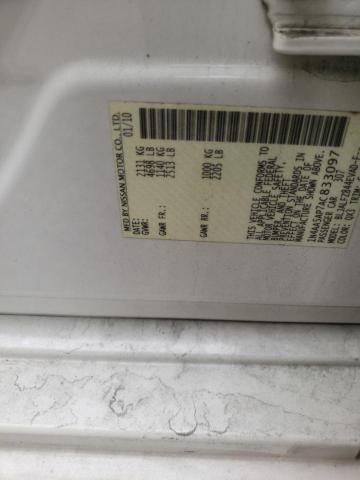 Photo 10 from auction – 2010 NISSAN MAXIMA S with VIN 1N4AA5AP7AC833097