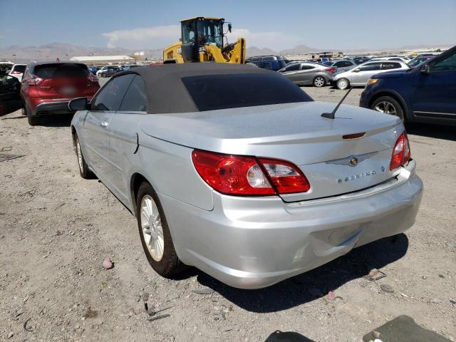 Photo 3 from auction – 2008 CHRYSLER SEBRING TO with VIN 1C3LC55R48N207647
