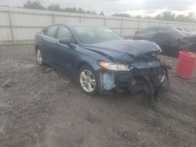 FORD FUSION SE 2018 with VIN 3FA6P0LU7JR268944 - Photo from auction