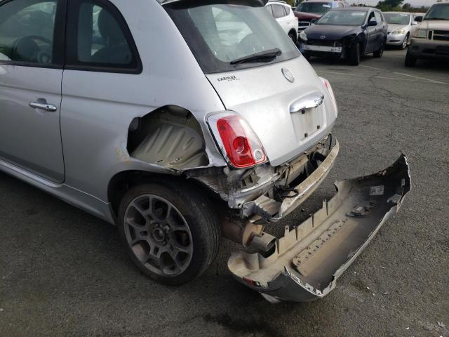 Photo 9 from auction – 2012 FIAT 500 SPORT with VIN 3C3CFFBR8CT347985