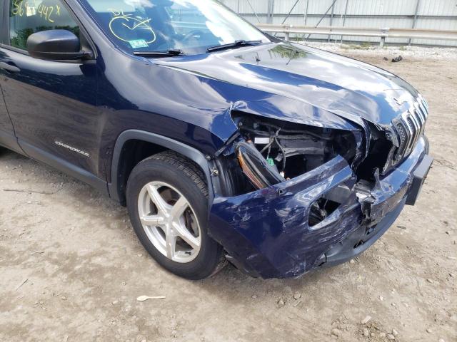 Photo 9 from auction – 2014 JEEP CHEROKEE S with VIN 1C4PJMAB7EW169326