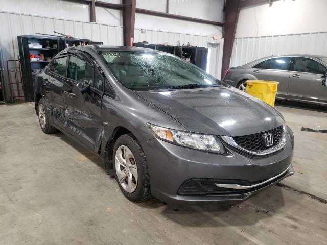 HONDA CIVIC LX 2013 with VIN 19XFB2F51DE041396 - Photo from auction