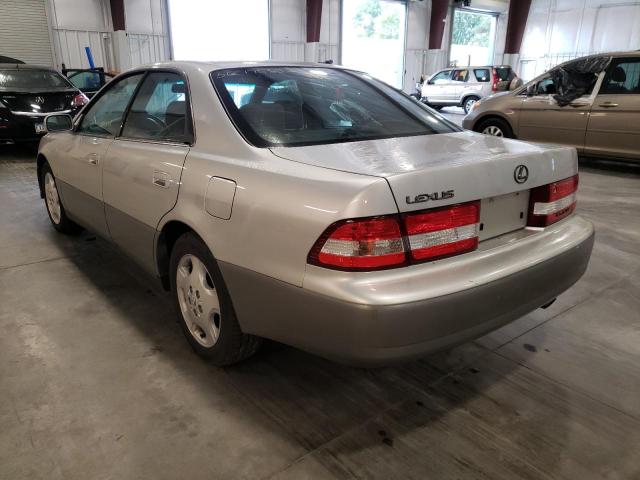 Фото 3 с аукциона – 2000 LEXUS ES 300 с VIN JT8BF28G1Y0270949