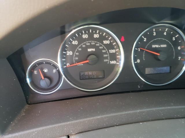 Photo 8 from auction – 2008 JEEP GRAND CHER with VIN 1J8GR48K58C178362