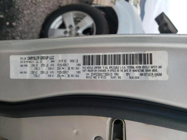 Photo 10 from auction – 2012 DODGE JOURNEY SX with VIN 3C4PDCBG6CT395419