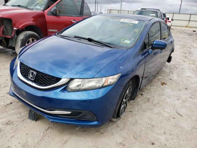 Photo 2 from auction – 2014 HONDA CIVIC EX with VIN 19XFB2F86EE019213
