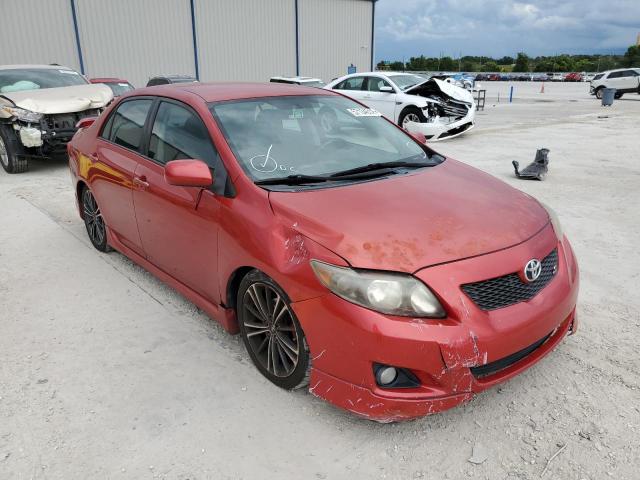 TOYOTA COROLLA BA 2010 with VIN 2T1BU4EE9AC522755 - Photo from auction