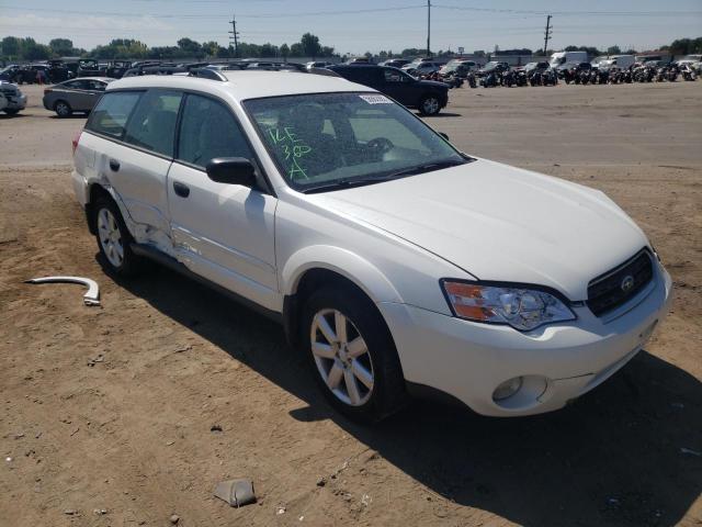 SUBARU LEGACY 2006 with VIN 4S4BP61C767352701 - Photo from auction