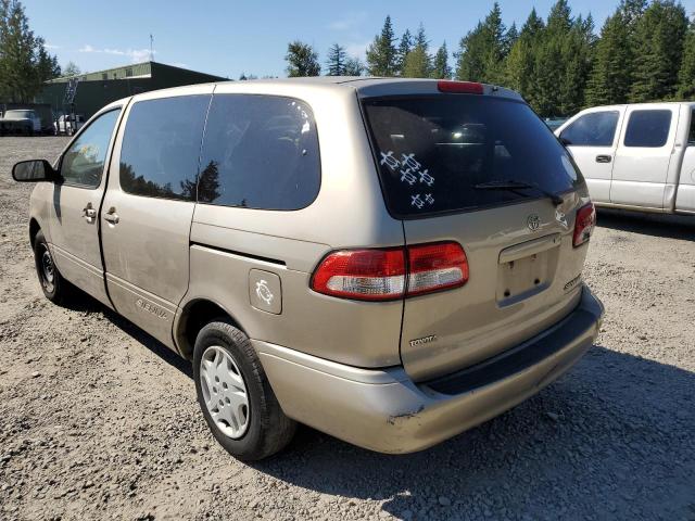 Photo 3 from auction – 2001 TOYOTA SIENNA CE with VIN 4T3ZF19C01U372850