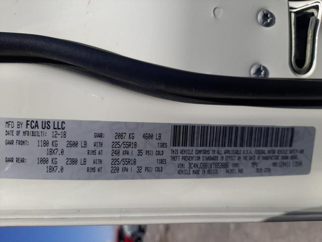 Photo 10 from auction – 2019 JEEP COMPASS LA with VIN 3C4NJDBB1KT653886