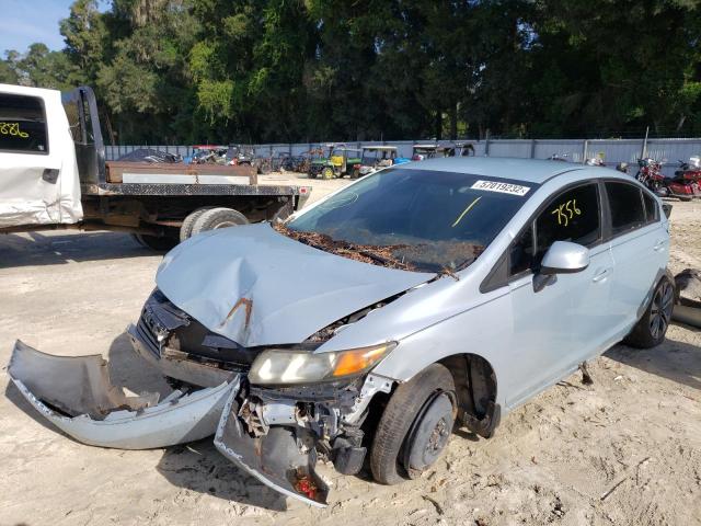 Photo 2 from auction – 2012 HONDA CIVIC LX with VIN 19XFB2F54CE055615