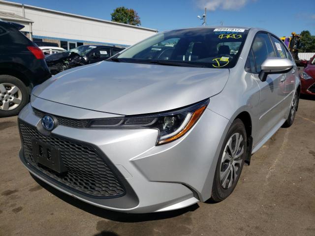 Photo 2 from auction – 2022 TOYOTA COROLLA LE with VIN JTDEAMDEXN3008287